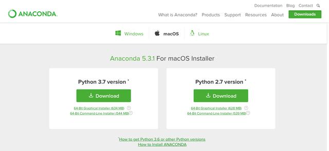download anaconda for mac